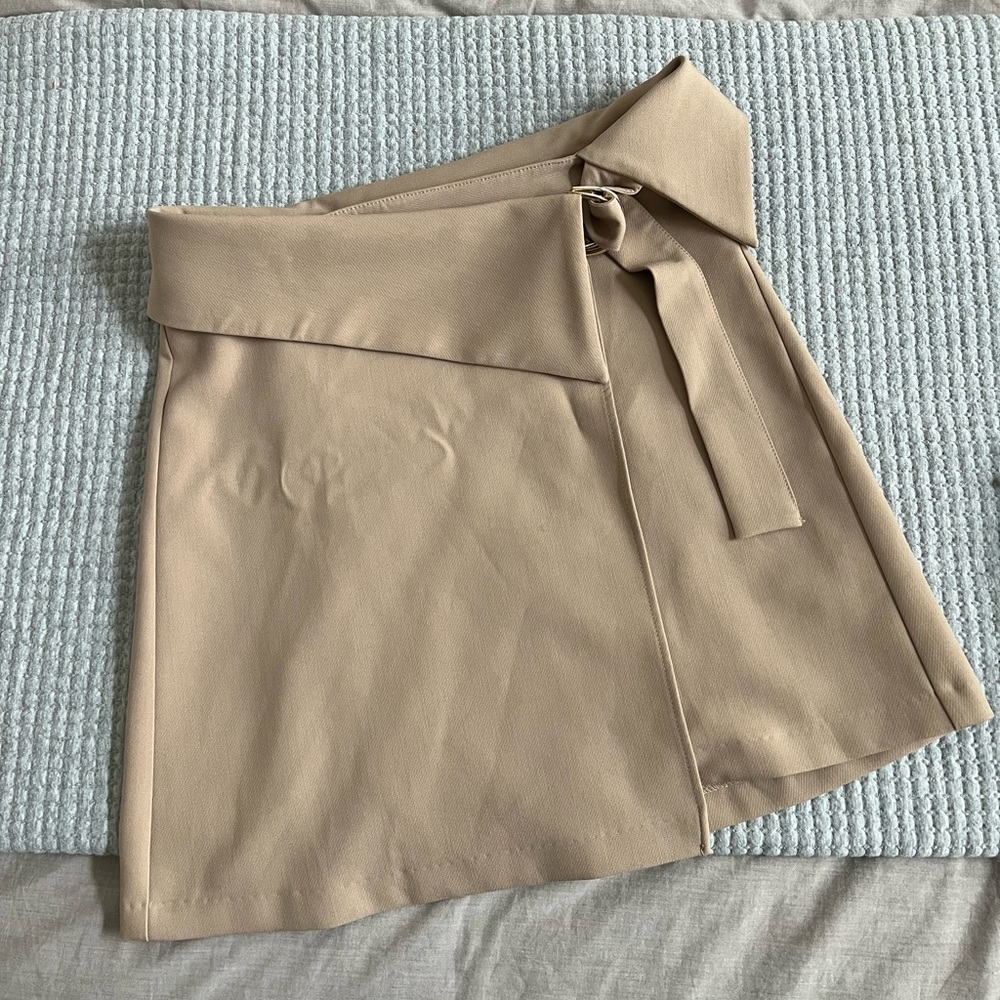 Zara Crossed Mini Skirt